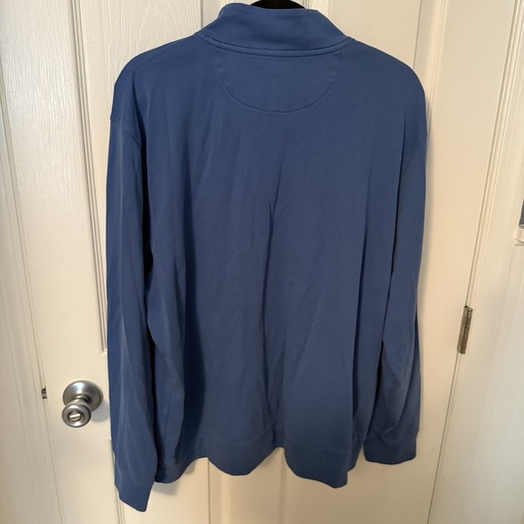 Vineyard Vines 1/4 Zip Pullover Sweater Size XL Blue Whale Embroidered Golf - Picture 4 of 8